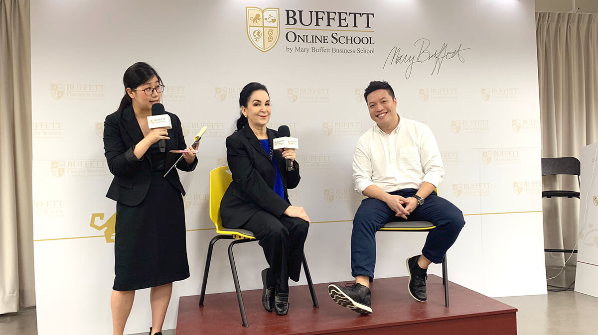 瑪麗·巴菲特(Mary Buffett)來台公開活動