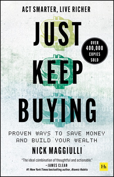 《持續買進》英文原版書封 Just Keep Buying by Nick Maggiulli
