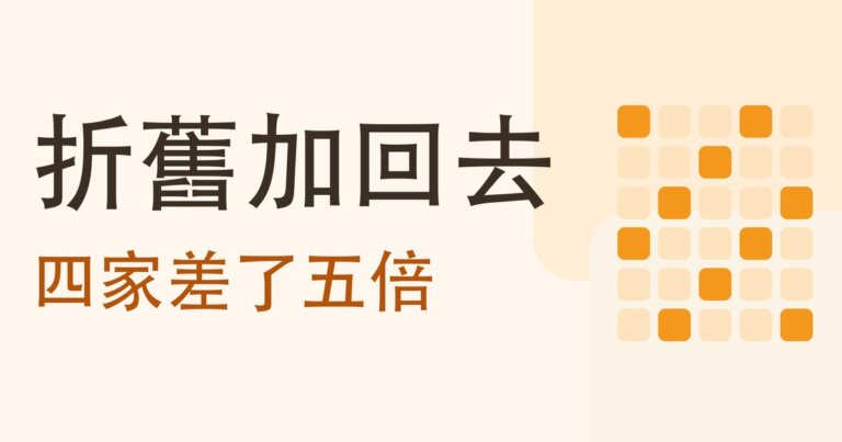 什麼是 EBITDA?把折舊加回去之後的獲利,四家公司實測差了五倍