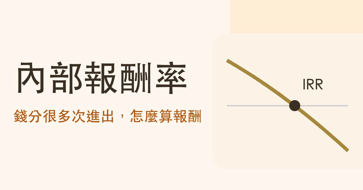 內部報酬率是什麼?